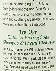 Mia's Pet Supply Hygiene :: Espree Oatmeal Baking Soda Wipes, 50 Count