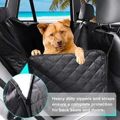 Mia's Pet Supply Premium Dog Hammock for Car Back Seat - Durable & Comfortable Travel Accessory for Dogs 10 Mia's Pet Supply Travel : Premium Dog Hammock For Car Back Seat,