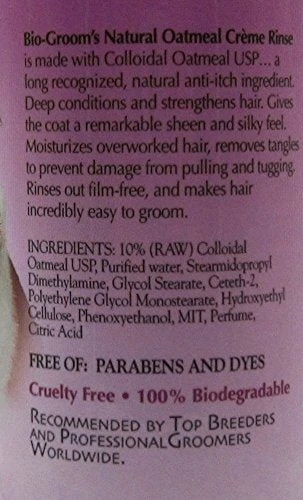 Mia's Pet Supply Bio-groom Natural Oatmeal Shampoo for Cats & Dogs - Gentle Hygiene Solution 4 Mia's Pet Supply : Bio-groom Natural Oatmeal Shampoo Hygiene
