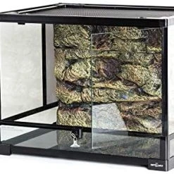 Mia's Pet Supply REPTI ZOO 34 Gallon Large Reptile Glass Terrarium Tank