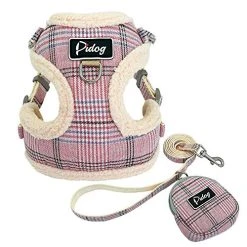 Cheap Mia's Pet Supply Store 26 Mia's Pet Supply Leashes And Harness Didog Soft/Cosy Dog Vest Harness And Leash Set With Cute Bags,