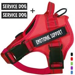Mia's Pet Supply No-Pull Emotional Support Pet Vest Harness - Reflective, Breathable & Adjustable for Cats & Dogs 32 Mia's Pet Supply Leashes And Harness No-Pull Emotional Support Pet Vest Harness, Reflective Breathable And Adjustable
