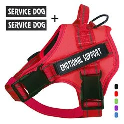 Mia's Pet Supply No-Pull Emotional Support Pet Vest Harness - Reflective, Breathable & Adjustable for Cats & Dogs 37 Mia's Pet Supply Leashes And Harness No-Pull Emotional Support Pet Vest Harness, Reflective Breathable And Adjustable