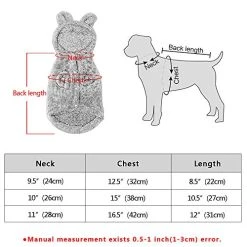 Mia's Pet Supply Apparel PET ARTIST Winter Warm Small Dog Pajamas Coats For Puppy