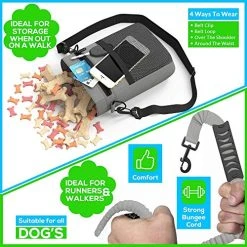 Mia's Pet Supply Tactical Dog Harness Bundle - No Pull Front Clip, MOLLE Vest, Leash & Bag - Peanut Brown (M) 44 Mia's Pet Supply Tactical Dog Harness Bundle Includes Tactical Leash & Tactical Bag. Working Dog MOLLE Vest With Handle, No Pulling Front Leash Clip, Hook & Dog Patch. (M (Neck:16