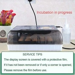 Mia's Pet Supply Egg Incubators With Automatic Egg Turning Turner For Hatching Turkey Goose Quail