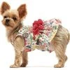Mia's Pet Supply Apparel Fitwarm Flower Dog Dress For Pet Clothes