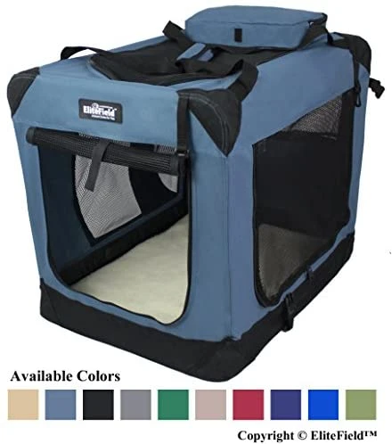 Mia's Pet Supply EliteField 3-Door Folding Soft Dog Crate - Indoor & Outdoor Travel Pet Home 10 Mia's Pet Supply EliteField 3-Door Folding Soft Dog Crate, Indoor & Outdoor Pet Home Travel