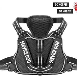 Mia's Pet Supply Leashes And Harness Service Dog Harness, No Pull Harness With Handle