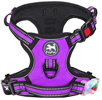 Mia's Pet Supply PoyPet No Pull Dog Harness - Reflective, No Choke Front Lead for Comfort & Safety 11 Mia's Pet Supply PoyPet No Pull Dog Harness, No Choke Front Lead Dog Reflective Harness Leashes And Harness