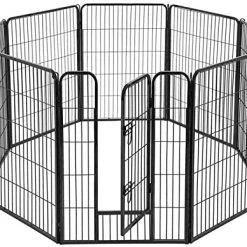 Mia's Pet Supply Pet Playpen, Puppy , Dog Fence, Indoor Outdoor 8 Panels Houses, Pens & Crates