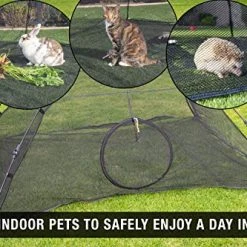 Mia's Pet Supply Outback Jack Outdoor Cat Enclosures For Indoor Cats Cat Toys
