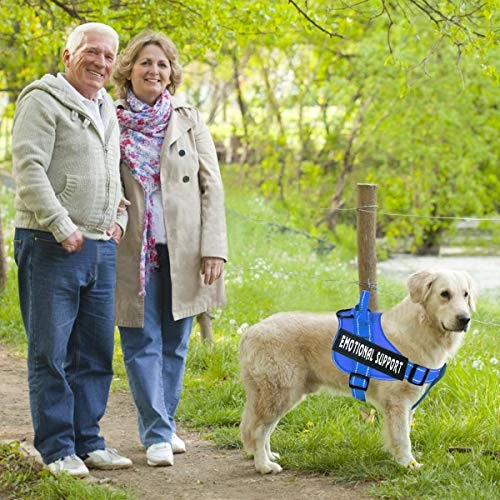 Mia's Pet Supply No-Pull Emotional Support Pet Vest Harness - Reflective, Breathable & Adjustable for Cats & Dogs 6 Mia's Pet Supply Leashes And Harness No-Pull Emotional Support Pet Vest Harness, Reflective Breathable And Adjustable