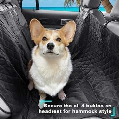 Mia's Pet Supply Premium Dog Hammock for Car Back Seat - Durable & Comfortable Travel Accessory for Dogs 11 Mia's Pet Supply Travel : Premium Dog Hammock For Car Back Seat,