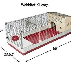 Mia's Pet Supply : Rabbit Hutch Extension | Wood Rabbit Hutch Extension Fits Midwest Models 158 & 158XL : Pet Supplies Rabbit Houses & Accessories