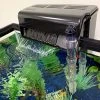 Mia's Pet Supply Fish Products 55 Gallon Filter With Built-in Water Change Siphon, Gravel Cleaner,