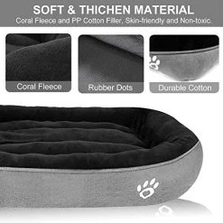 Mia's Pet Supply CLOUDZONE Large Dog Bed For Large/Medium/Small Dogs Bedding