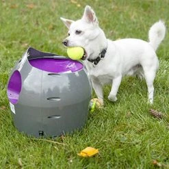 Mia's Pet Supply : PetSafe Automatic Ball Launcher Dog Toy, Tennis Ball Throwing Machine For Dogs