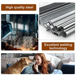 Mia's Pet Supply PawHut Lockable Dog House Kennel With Water-Resistant Roof For Small And Medium Sized Pets, 4.6' X 4.6' X 5'