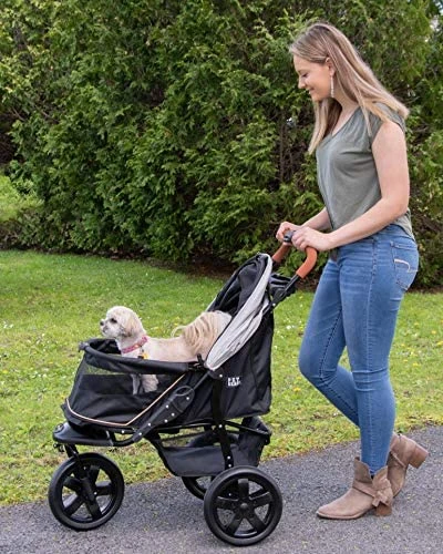 Mia's Pet Supply No-Zip Jogger Pet Stroller for Cats & Dogs - Lightweight Travel Stroller 4 Mia's Pet Supply Pet Gear No-Zip Jogger Pet Stroller For Cats/Dogs Travel