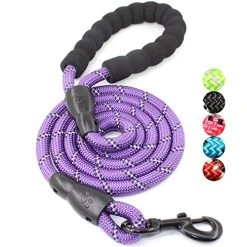 Mia's Pet Supply Strong Dog Leash With Comfortable Padded Handle Leashes And Harness