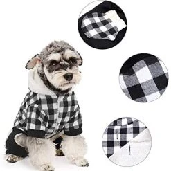 Mia's Pet Supply Apparel PAWZ Road Dog Plaid Coat Pet Winter Clothes