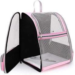 Mia's Pet Supply Lollimeow Pet Carrier Backpack For Dogs And Cats Travel