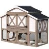 Mia's Pet Supply Zoovilla Country Style Chicken Coop Metal Nest Box
