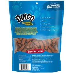 Mia's Pet Supply : Dingo Soft & Chewy Beef/Chicken Training Treats, 360-Count : Pet Snack Treats :