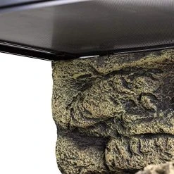 Mia's Pet Supply REPTI ZOO 34 Gallon Large Reptile Glass Terrarium Tank