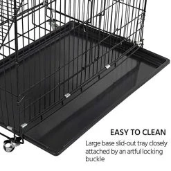 Mia's Pet Supply Topeakmart 4-Tier Foldable Cat Cage & Rabbit House - Durable & Spacious Pet Home 13 Mia's Pet Supply Topeakmart 4-Tier Foldable Kitten Cat Home Cages Rabbit Houses & Accessories