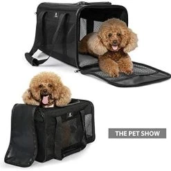 Mia's Pet Supply X-ZONE PET Airline Approved Soft-Sided Pet Travel Carrier For Dogs And Cats,