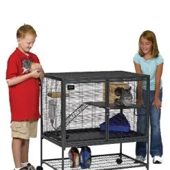 Mia's Pet Supply Deluxe Critter Nation Single Unit Small Animal Cage - Best Price for Rabbits & Small Pets 15 Mia's Pet Supply Deluxe Critter Nation Single Unit Small Animal Cage
