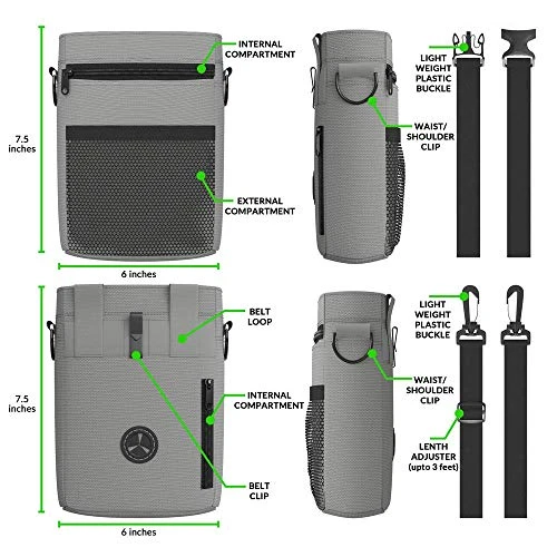 Mia's Pet Supply Tactical Dog Harness Bundle - No Pull Front Clip, MOLLE Vest, Leash & Bag - Peanut Brown (M) 20 Mia's Pet Supply Tactical Dog Harness Bundle Includes Tactical Leash & Tactical Bag. Working Dog MOLLE Vest With Handle, No Pulling Front Leash Clip, Hook & Dog Patch. (M (Neck:16"-22" ; Chest:25"-31"), Peanut Brown) Leashes And Harness