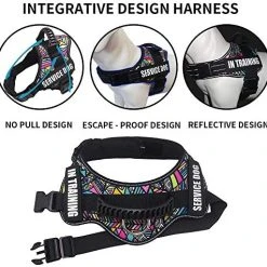 Mia's Pet Supply Dihapet Dog Harness, Service Dog Vest