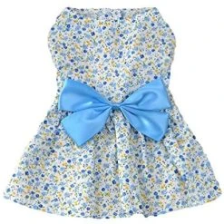 Mia's Pet Supply Puppy Dog Dress - Cute Princess Bowknot Apparel for Small Dogs 20 Mia's Pet Supply Petroom Puppy Dog Dress, Cute Princess Bowknot Dresses Apparel