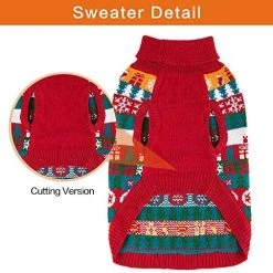 Mia's Pet Supply Mihachi Christmas Dog Sweater Apparel