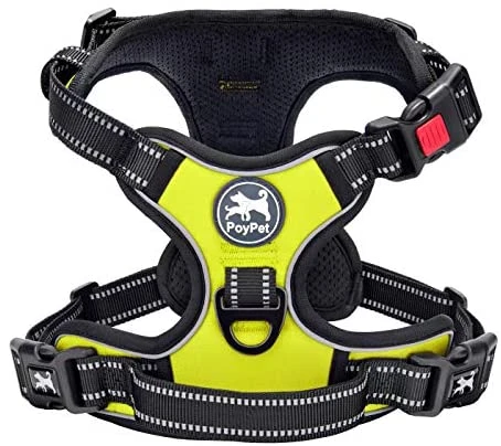 Mia's Pet Supply PoyPet No Pull Dog Harness - Reflective, No Choke Front Lead for Comfort & Safety 19 Mia's Pet Supply PoyPet No Pull Dog Harness, No Choke Front Lead Dog Reflective Harness Leashes And Harness