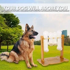 Mia's Pet Supply Interactive Dog Food Puzzle Toy - Treat Dispensing Dogs Slow Feeder