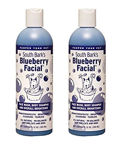 Mia's Pet Supply: South Bark Blueberry Facial for Dogs & Cats - 12oz | Pet Hygiene Care 3 Mia's Pet Supply : South Bark's Blueberry Facial 12oz Hygiene