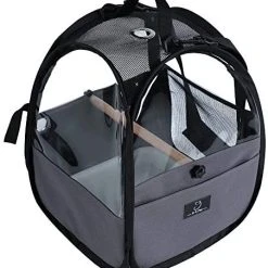 Mia's Pet Supply A4Pet Bird Travel Carrier Transparent Breathable Bird Cage