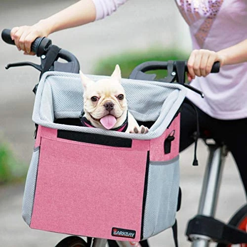 Mia's Pet Supply Travel Pet Carrier Bicycle Basket Bag - Durable & Comfortable for Cats & Dogs 10 Mia's Pet Supply Travel Pet Carrier Bicycle Basket Bag Pet Carrier/Booster