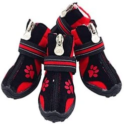 Mia's Pet Supply Dog Winter Shoes - Waterproof Dog Boots for Cold Weather, Durable & Comfortable Dog Apparel 11 Mia's Pet Supply Dog Winter Shoes, Dog Boots Apparel