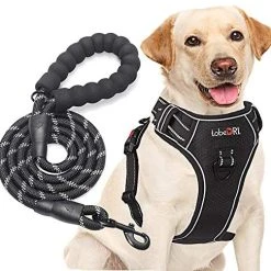 Mia's Pet Supply Leashes And Harness DRI No Pull Dog Harness Adjustable Reflective Oxford