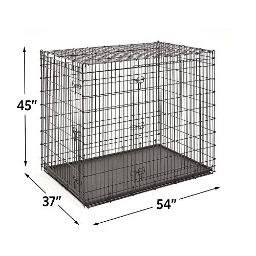 MidWest Homes For Pets XXL Giant Dog House & Crate - Durable, Spacious, and Comfortable for Large Breeds 5 Mia's Pet Supply : MidWest Homes For Pets XXL Giant Dog Houses, Pens & Crates
