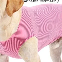 Mia's Pet Supply Apparel WEONE Dog Summer T-Shirts Striped Cotton Vest