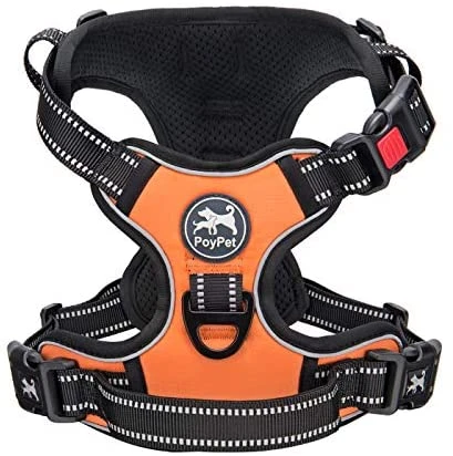 Mia's Pet Supply PoyPet No Pull Dog Harness - Reflective, No Choke Front Lead for Comfort & Safety 9 Mia's Pet Supply PoyPet No Pull Dog Harness, No Choke Front Lead Dog Reflective Harness Leashes And Harness