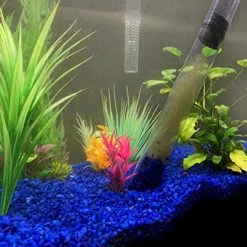 Mia's Pet Supply Fish Products 55 Gallon Filter With Built-in Water Change Siphon, Gravel Cleaner,