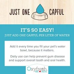 Mia's Pet Supply : Oxyfresh Premium Pet Dental Care Solution (8oz): Hygiene