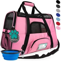 Mia's Pet Supply PetAmi Premium Airline Approved Soft-Sided Pet Travel Carrier